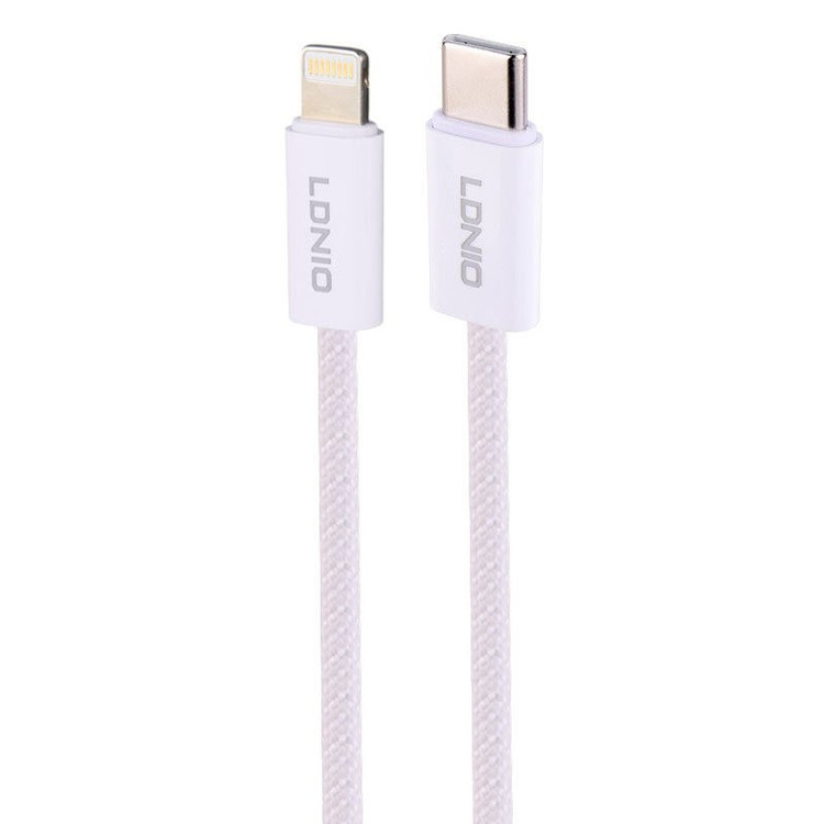 کابل تبدیل USB-C به لایتنینگ الدینیو مدل Lc901i طول 1متر