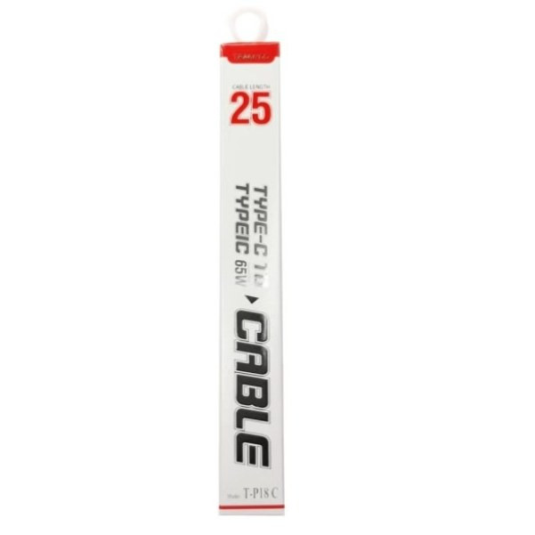 کابل شارژ فست پاوربانک TRANYOO Type-C مدل T-S18C