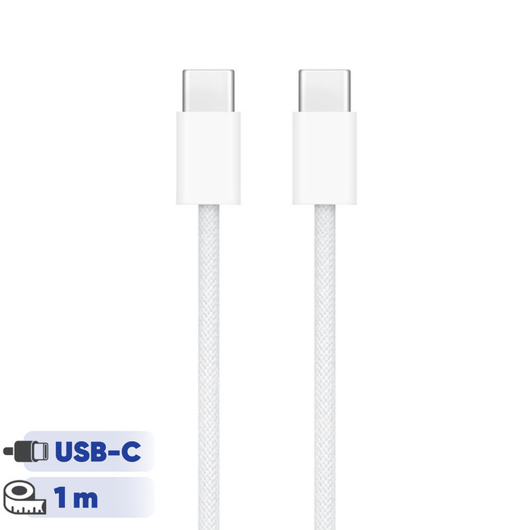 کابل USB-C به USB-C اپل مدل طول 1 متر