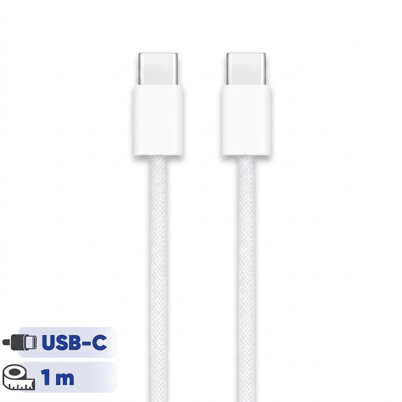 کابل USB-C به USB-C اپل مدل طول 1 متر