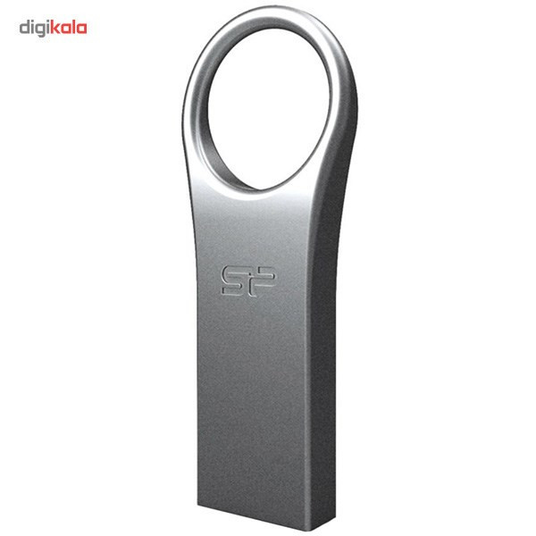 فلش مموری 32 گیگابایت سیلیکون پاور مدل Firma F80 با رابط USB 2.0، بدنه آلیاژ روی بدون درب و مقاوم در برابر شوک و لرزش