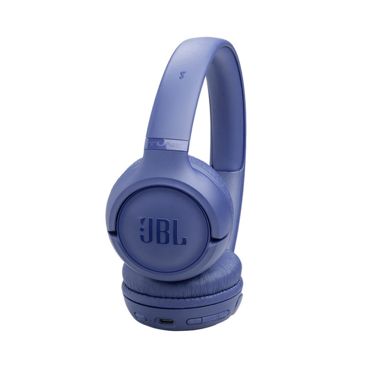 هدفون بیسیم روگوشی جیبیال مدل Tune 530BT با فناوری Pure Bass، پخش موسیقی تا 76 ساعت، اتصال همزمان به 2 دستگاه، شارژ سریع، 2 میکروفون داخلی و طراحی تاشو